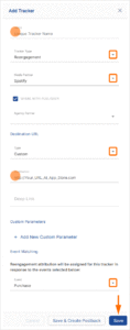Spotify Reengagement Tracker Settings